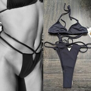 NWT Tropic of C | Praia top and Sculpting Gia bottom in Black
